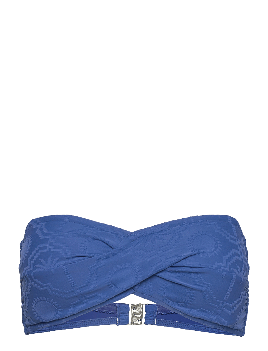 Seafolly - Oasis Twist Bandeau - bandeau-bikini-oberteile - ultramarine - 2