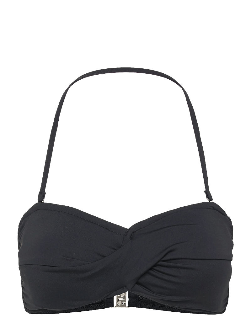 Seafolly - S.Collective Twist Bandeau - bandeaubikinier - black - 1