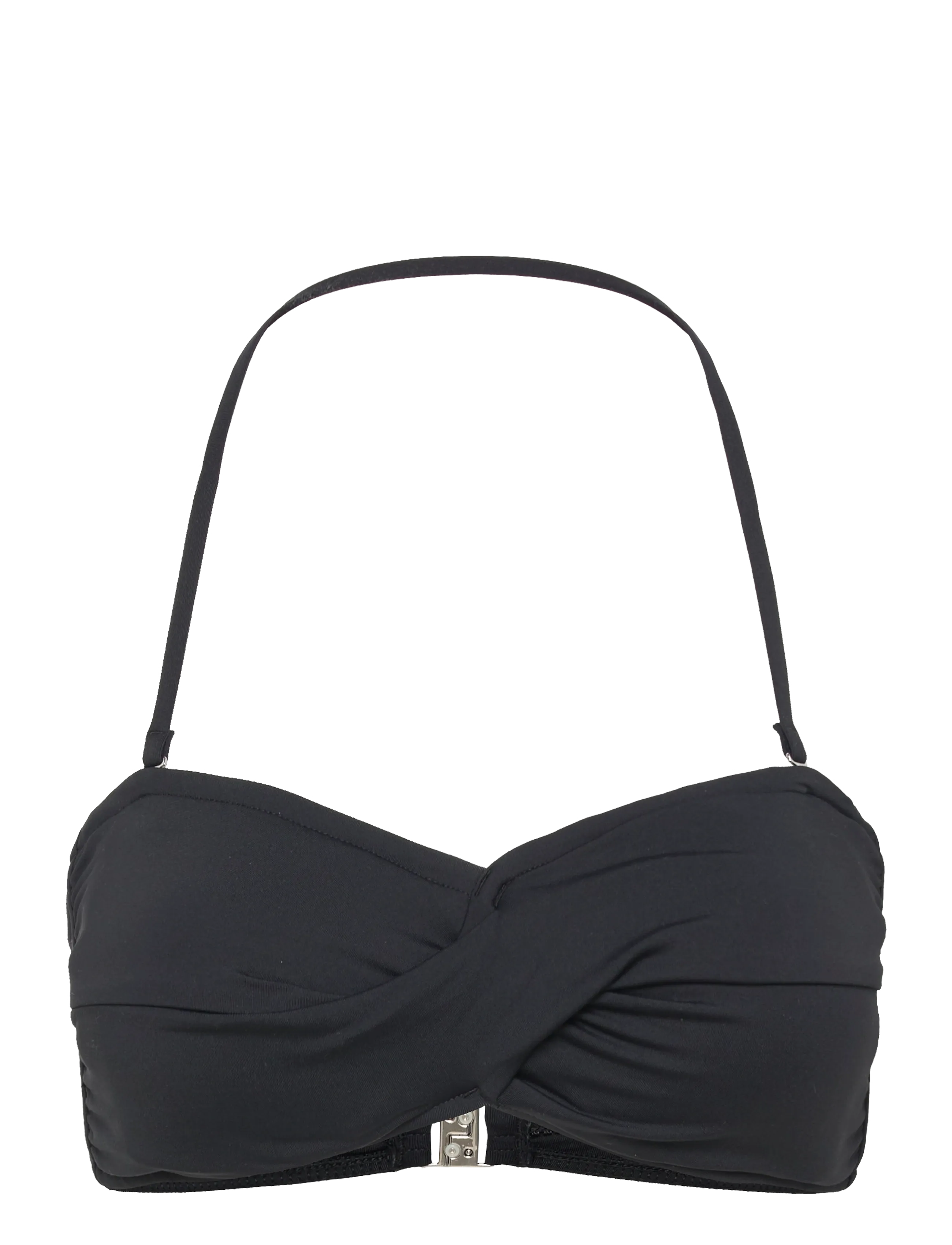 Seafolly - S.Collective Twist Bandeau - bandeaubikinier - black - 1