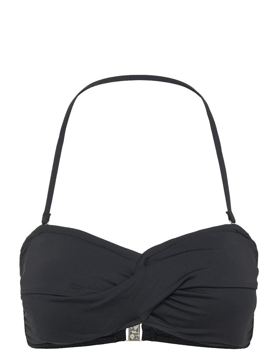 Seafolly - S.Collective Twist Bandeau - bandeau-bikinis - black - 2