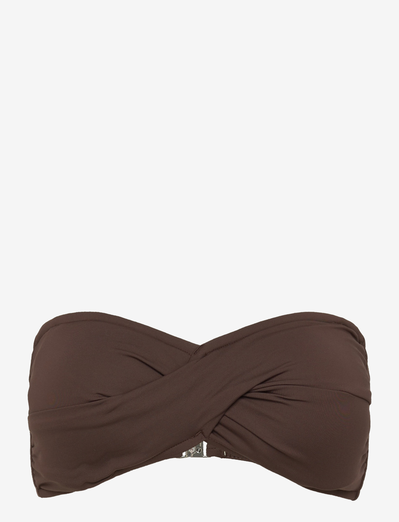 Seafolly - S.Collective Twist Bandeau - bandeau bikini - dark choc - 2