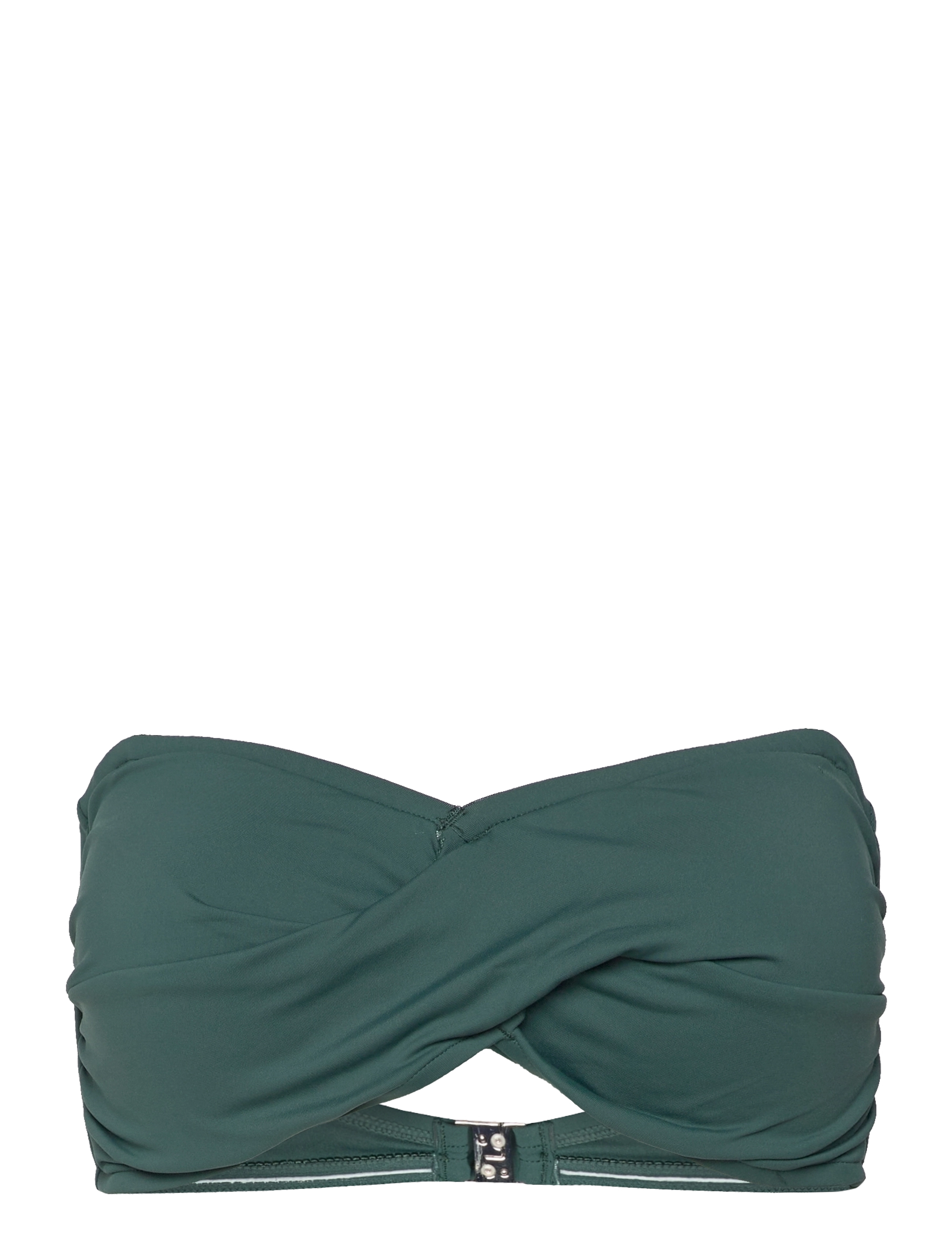 Seafolly - S.Collective Twist Bandeau - bandeau-bikinis - evergreen - 2