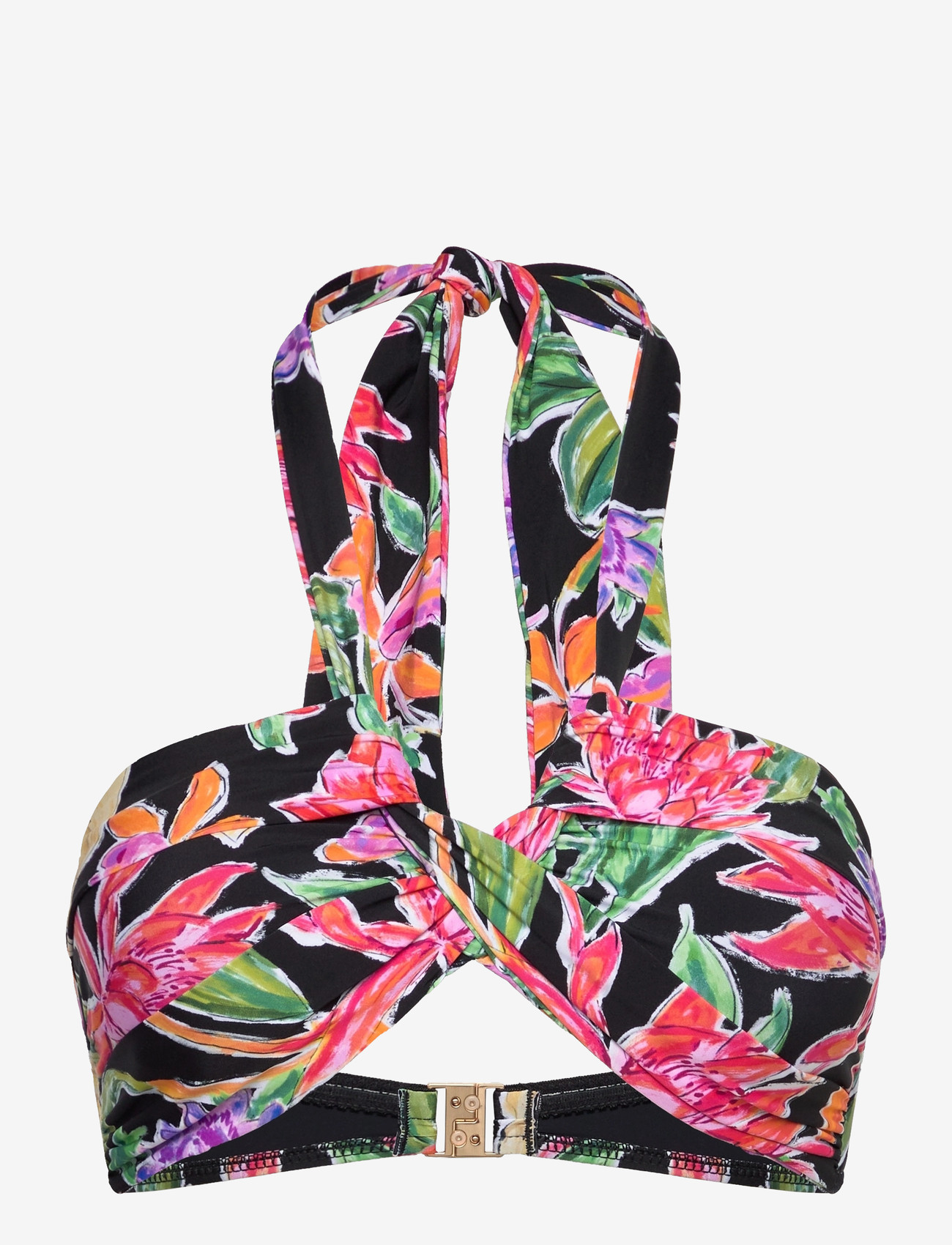 Seafolly - Halter Bandeau - bandeau-bikini-oberteile - black - 0