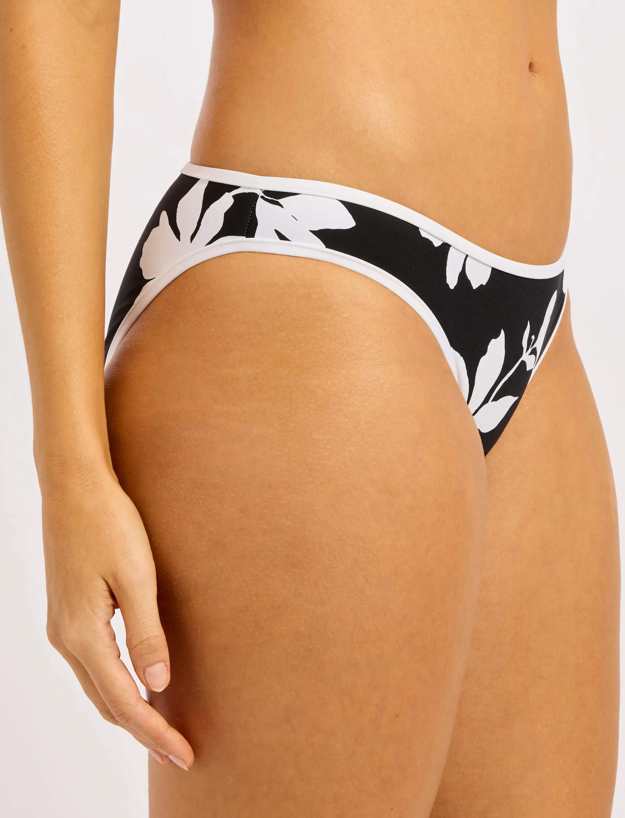 Seafolly Hipster Pant, Kvinder, Hipster Bikinibuks, Sort, Str: 44