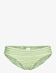 Seafolly - Folklore Reversible Hipster Pant - bikinio kelnaitės - green tea - 2