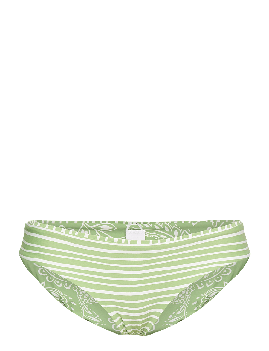 Seafolly - Folklore Reversible Hipster Pant - bikini-slips - green tea - 2