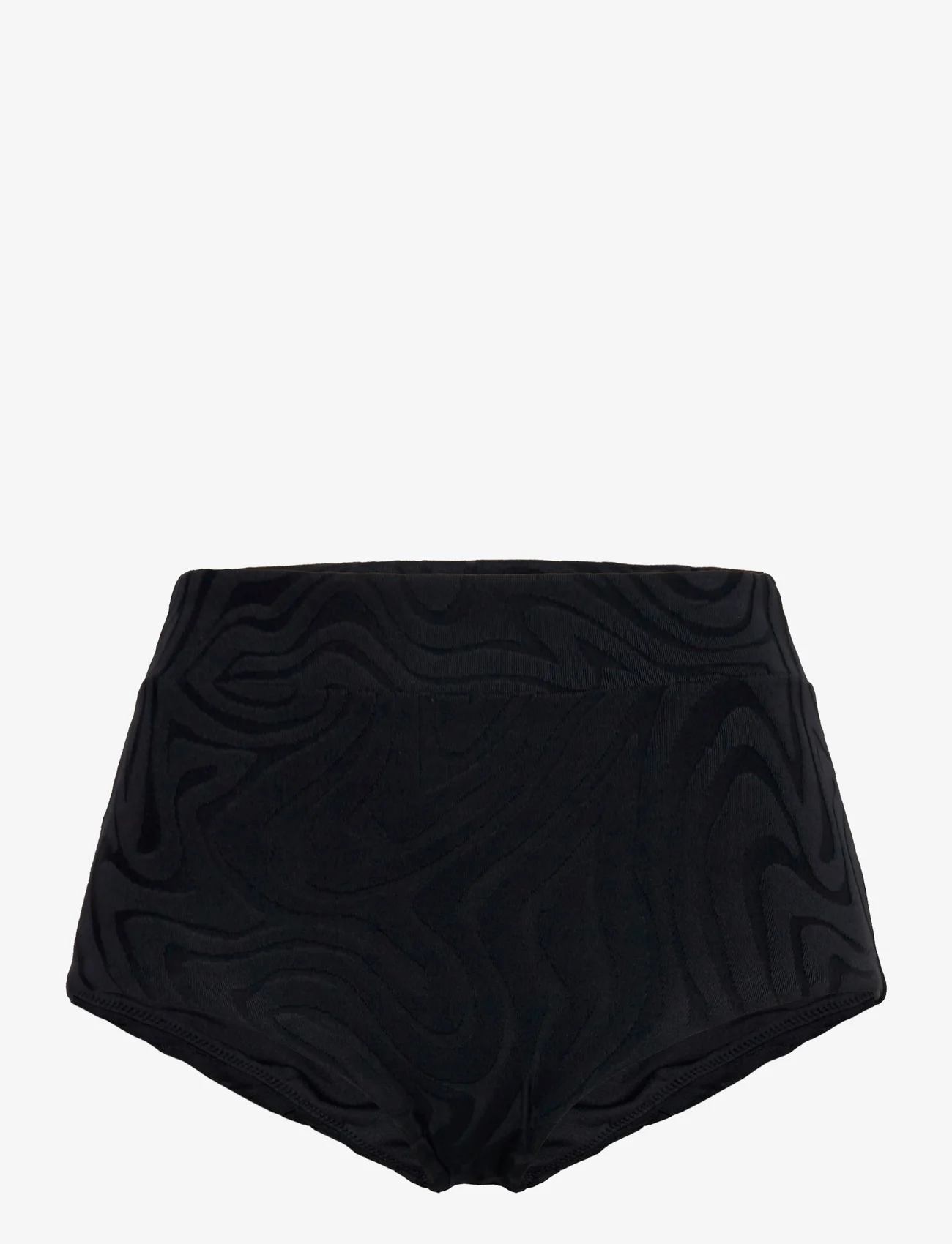 Seafolly - Second Wave High Waisted Pant - korkeavyötäröiset bikinihousut - black - 0