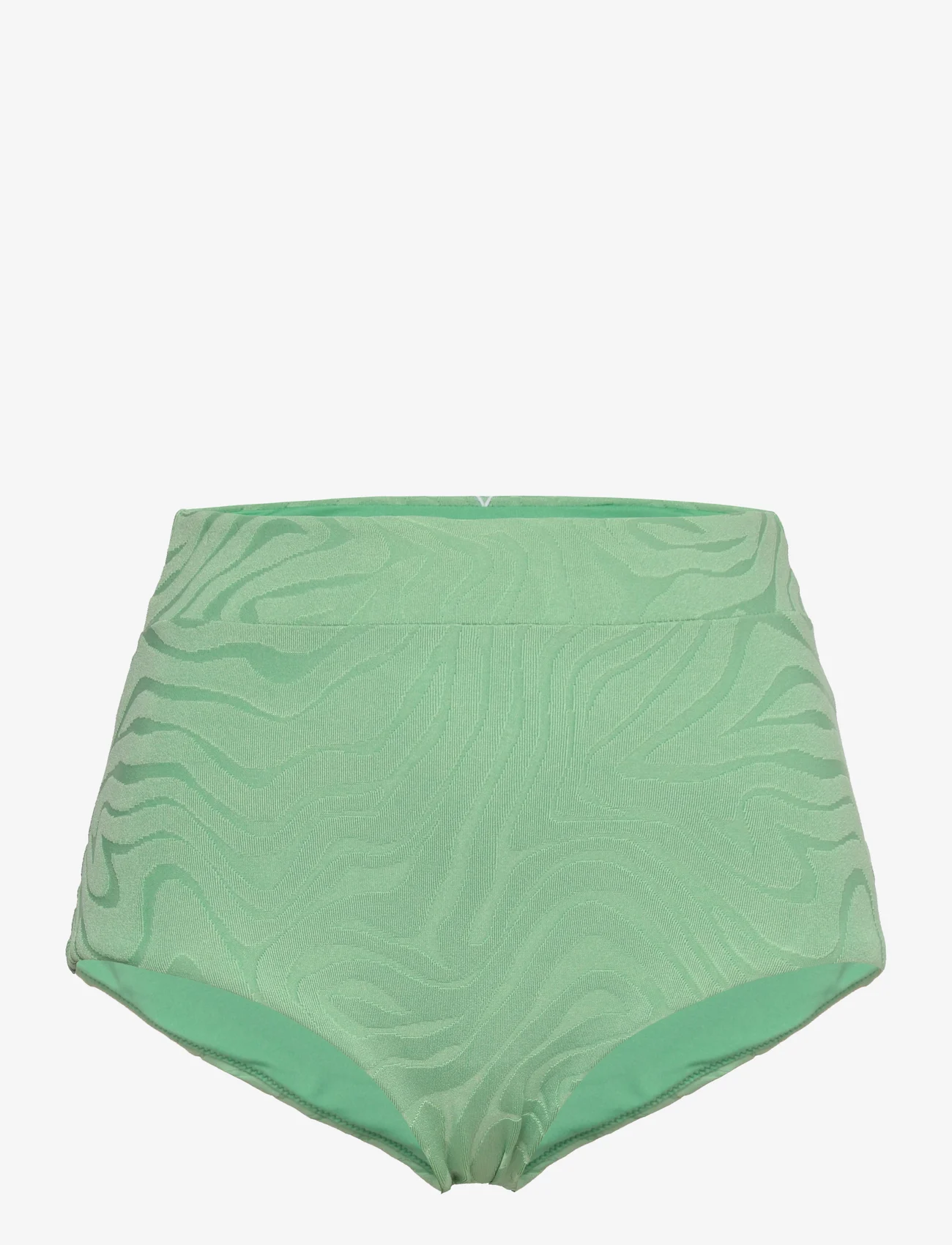 Seafolly - Second Wave High Waisted Pant - bikinitrosor med hög midja - palm green - 0