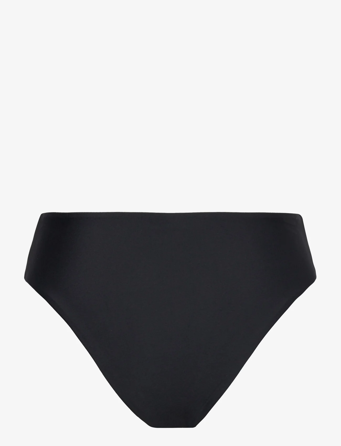Seafolly - Palm Paradise High Rise Pant - high waist bikini bottoms - black - 1