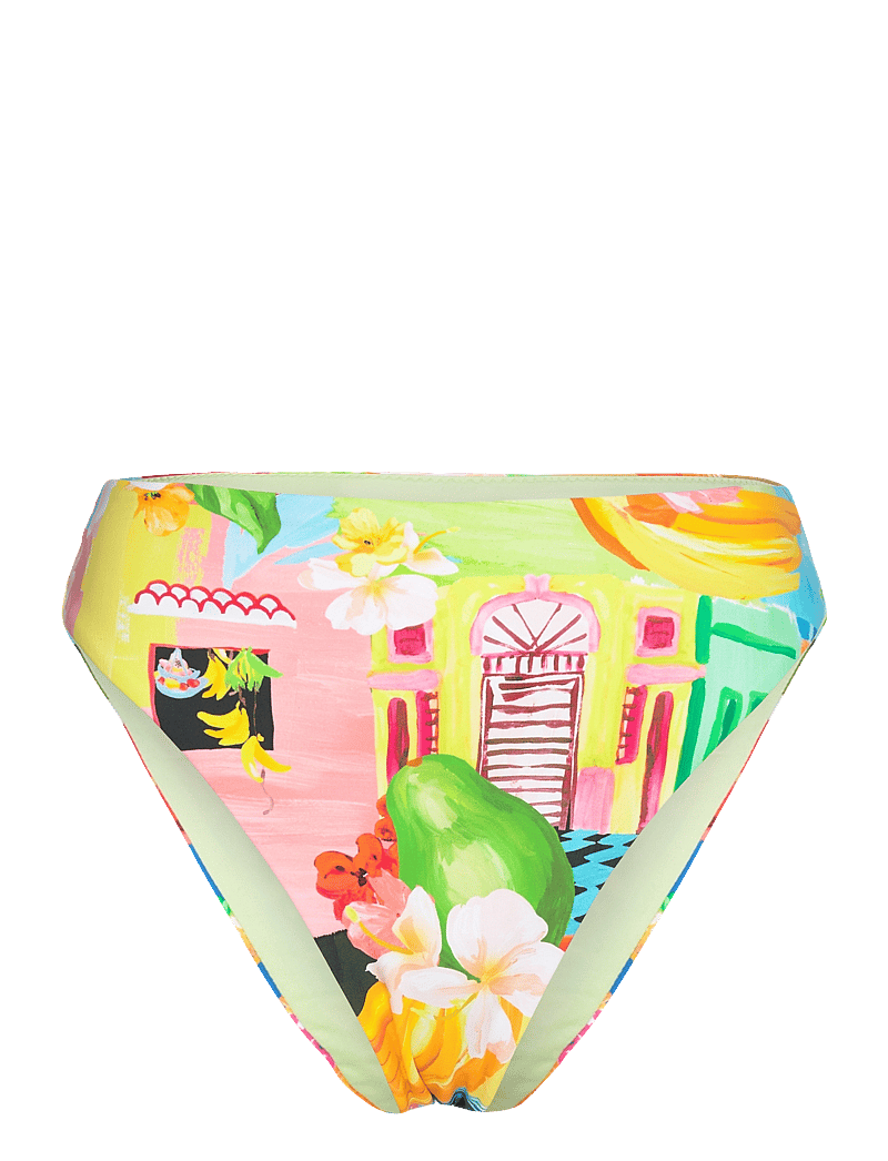 Seafolly - Cuba High Rise Pant - bikinitrosor med hög midja - turquoise - 0