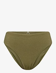 Seafolly - SeaDive High Rise Pant - high waist bikini bottoms - khaki - 0