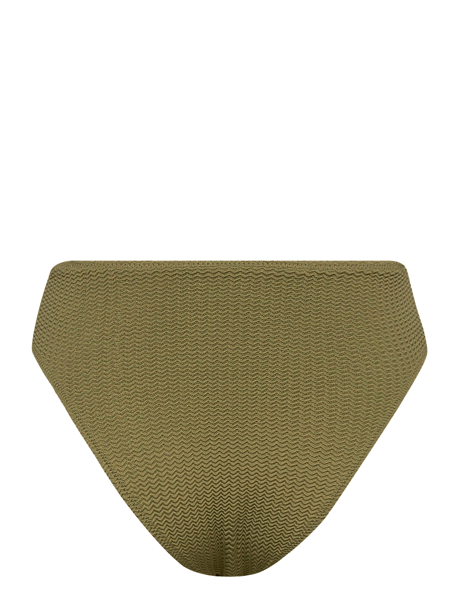Seafolly - SeaDive High Rise Pant - bikinitrosor med hög midja - khaki - 2