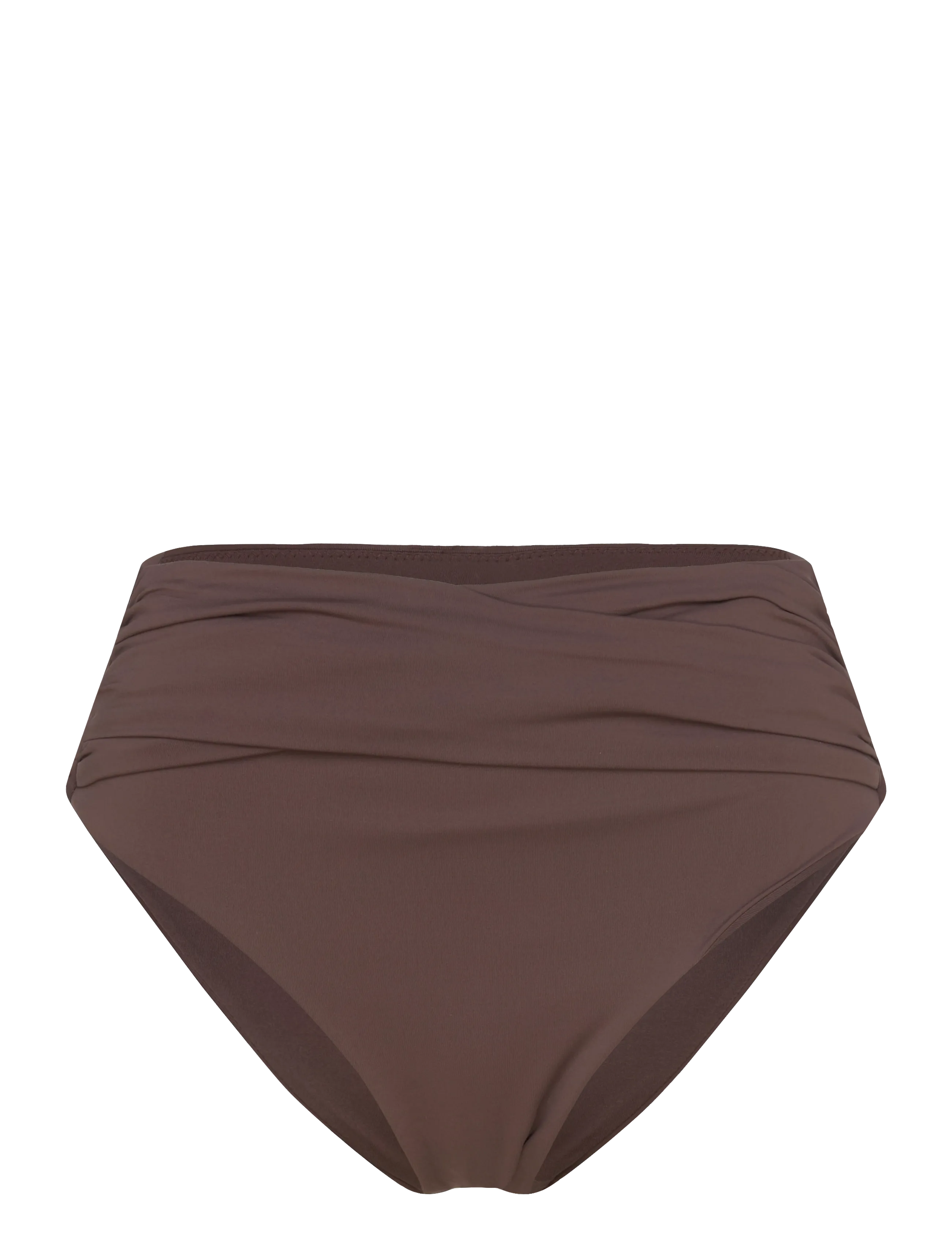 Seafolly S.Collective High Waist Wrap Front Pant - Bikini Hosen - DARK CHOC / brown