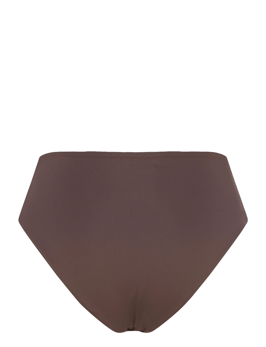 Seafolly - S.Collective High Waist Wrap Front Pant - bikinihosen mit hoher taille - dark choc - 2