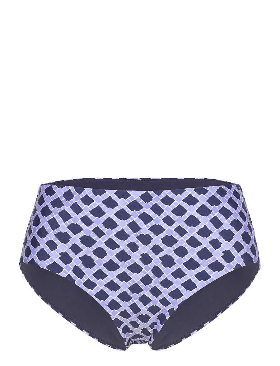 Seafolly - High Waisted Pant - bikinitrosor med hög midja - blue indigo - 1