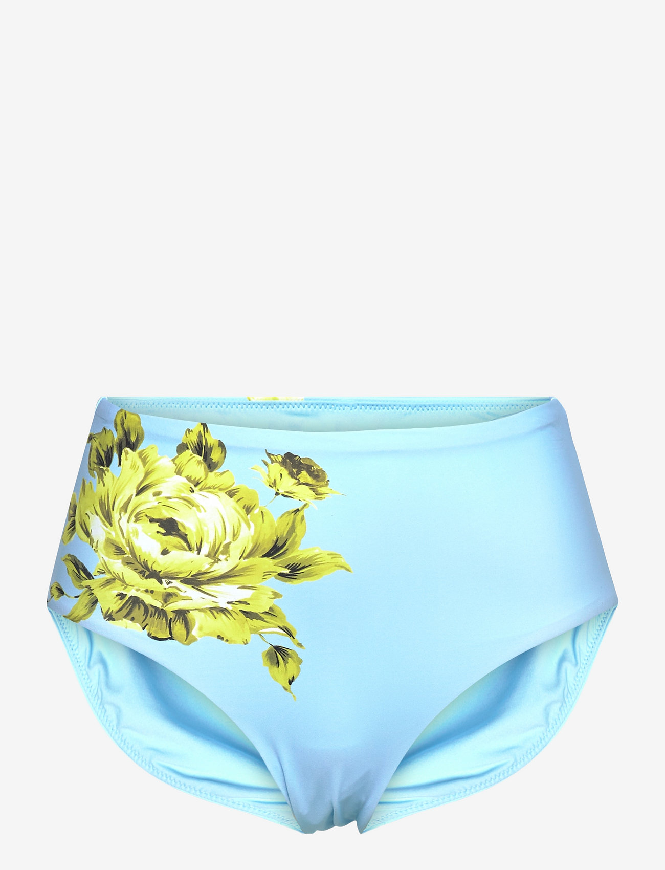 Seafolly - FullBloom High Waisted Pant - high waist bikini bottoms - sky - 0