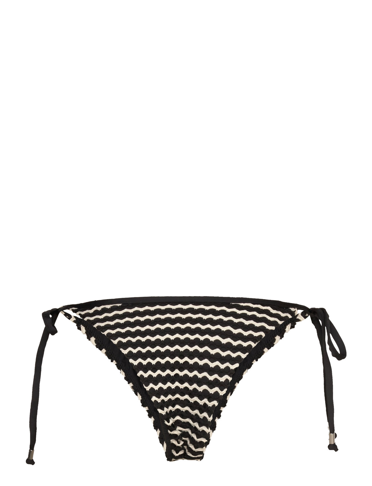 Seafolly - Mesh Effect Tie Side Rio Pant - side tie bikinitrosor - black - 1