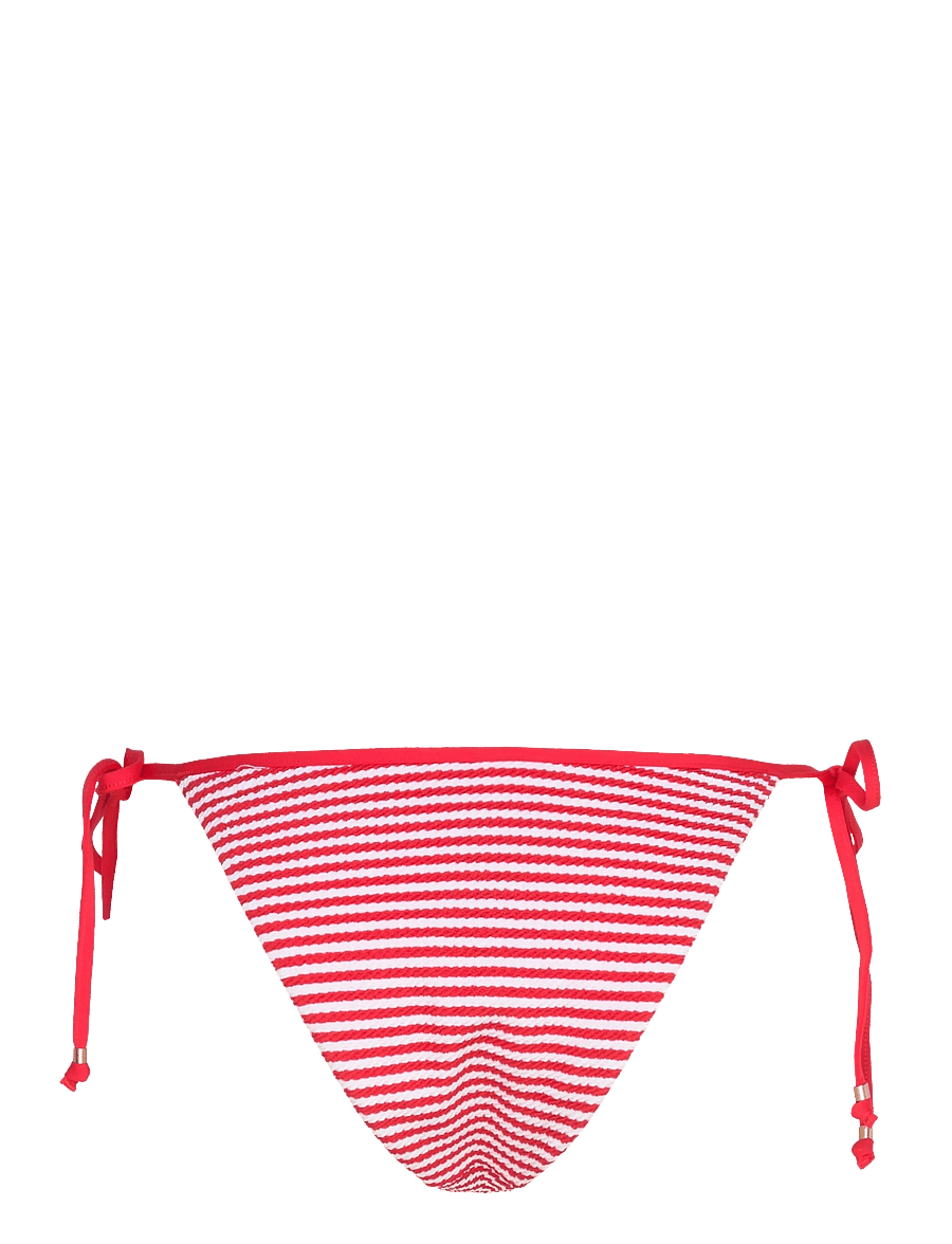 Seafolly - Tie Side Rio Pant - side tie bikinis - flame - 2