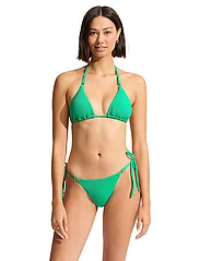 Seafolly - SeaDive Tie Side Rio Pant - bikinis mit seitenbändern - jade - 2