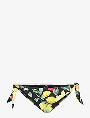 Seafolly - Lemoncello Tie-Side Pant - bikini z wiązaniami po bokach - black - 0