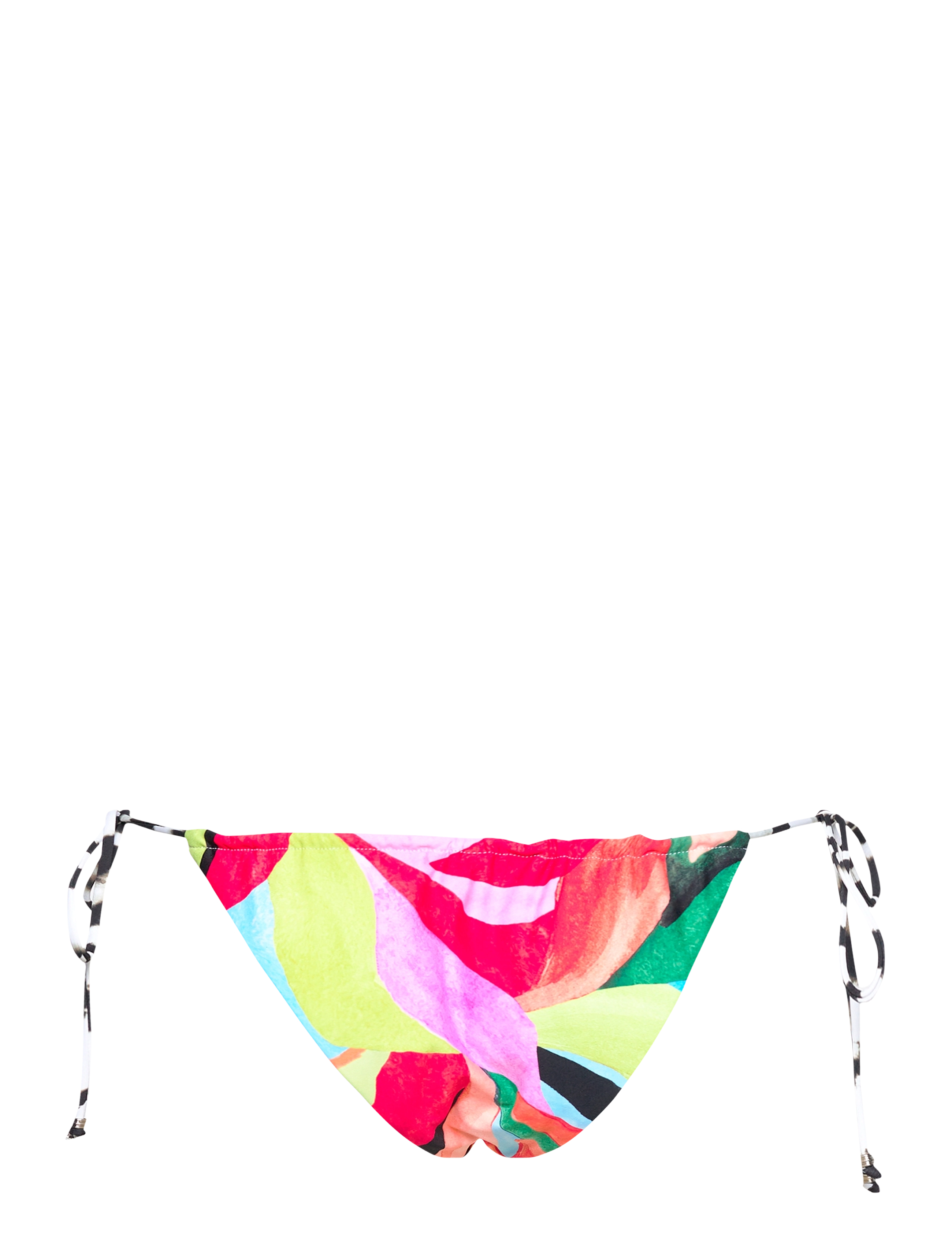 Seafolly - Tropfest Reversible Drawstring Rio Pant - side tie bikinier - aquamarine - 1