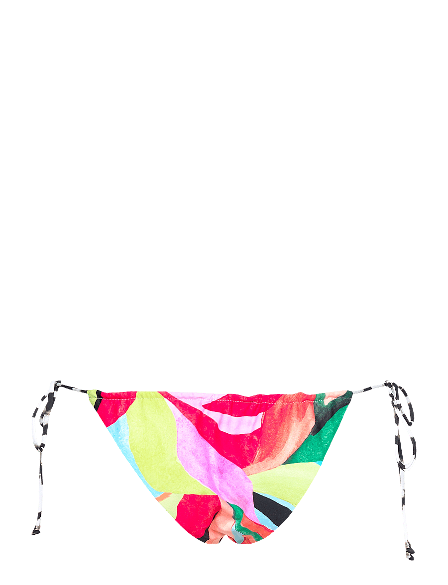 Seafolly - Tropfest Reversible Drawstring Rio Pant - side tie bikinitrosor - aquamarine - 1