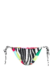 Seafolly - Tropfest Reversible Drawstring Rio Pant - bikinis mit seitenbändern - aquamarine - 2