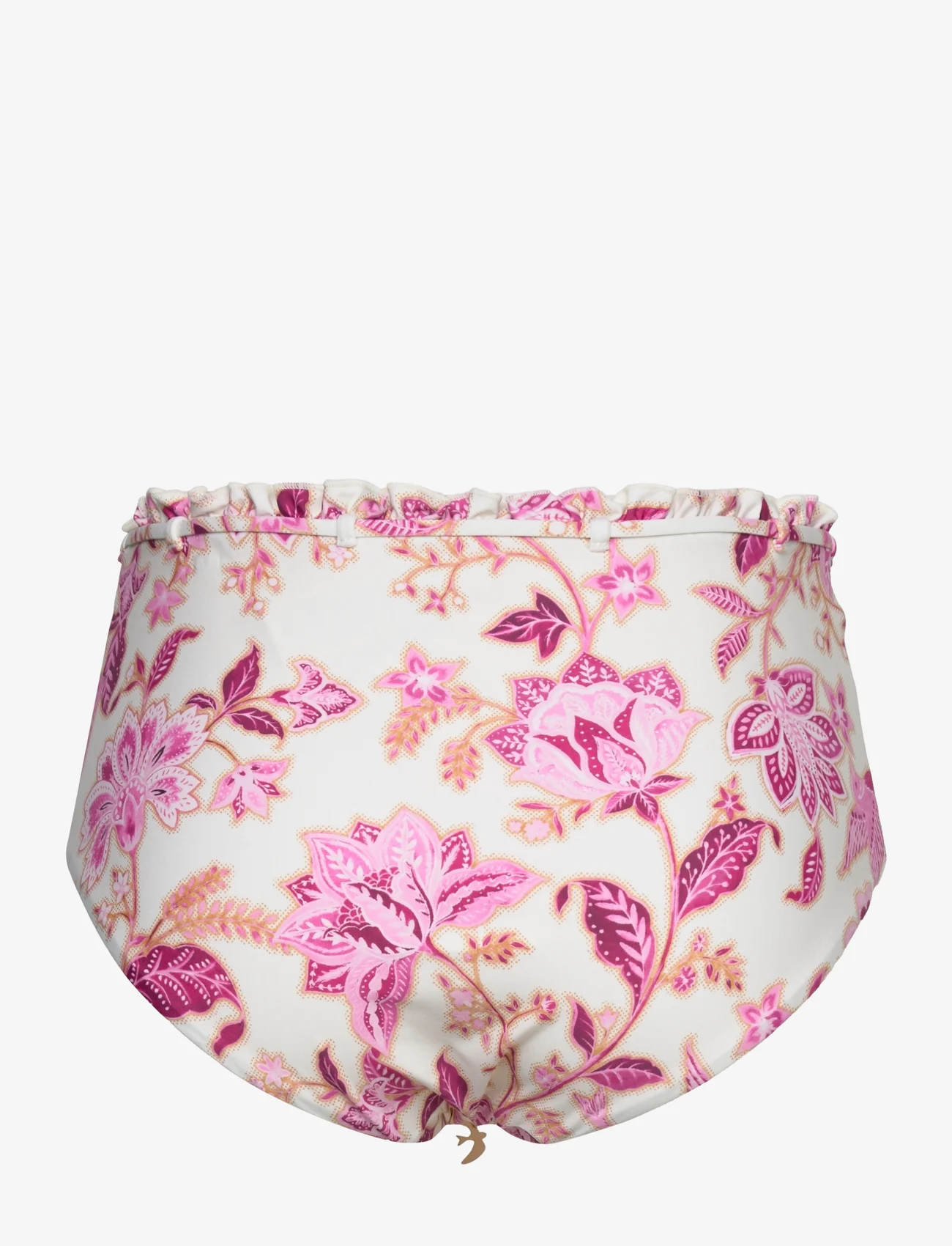 Seafolly - Silk Road High Waisted Pant - bikinio kelnaitės aukštu liemeniu - parfait pink - 1