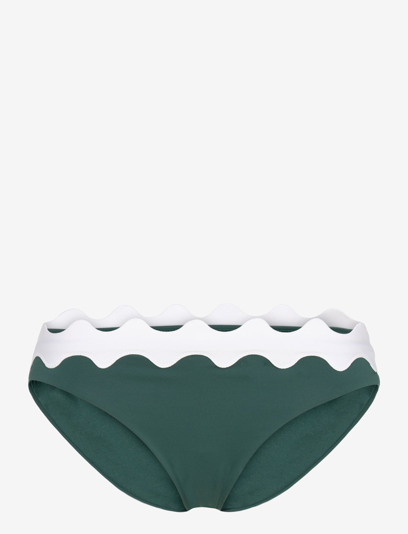 Seafolly - Gia Ric Rac Hipster Pant - bikini-slips - evergreen - 0