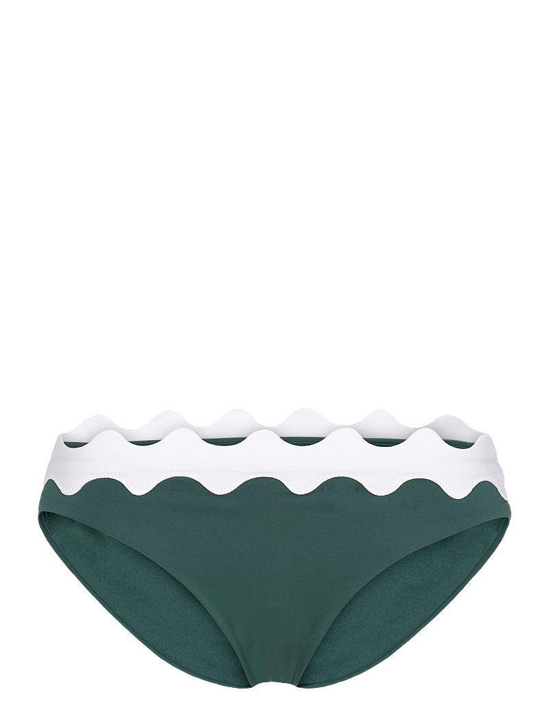 Seafolly - Gia Ric Rac Hipster Pant - bikinibriefs - evergreen - 0