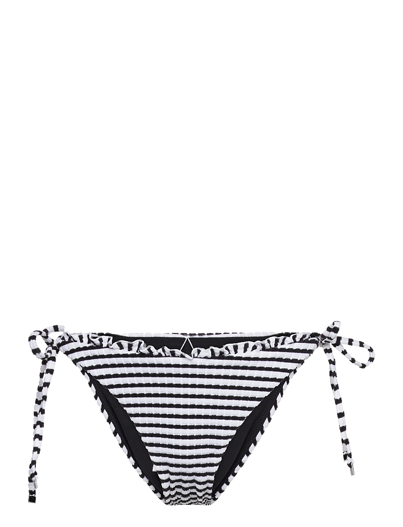 Seafolly - Sorrento Stripe Tie Side Rio - side tie bikinier - black - 1