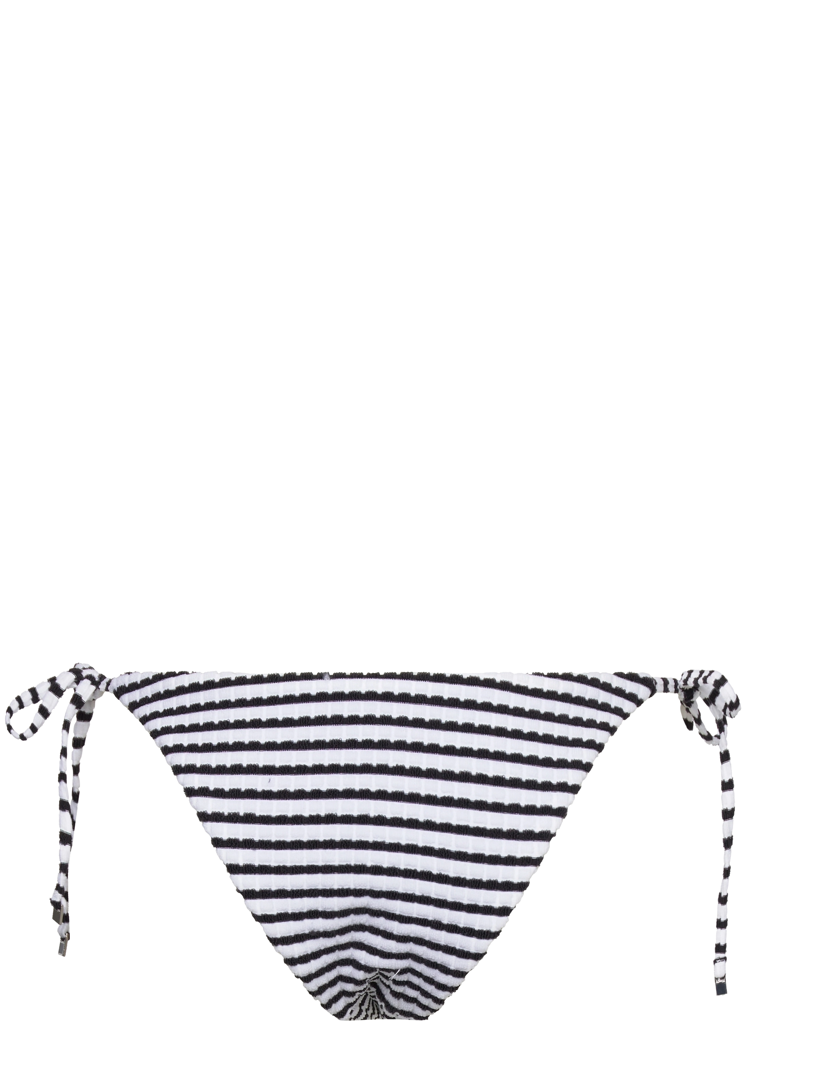 Seafolly - Sorrento Stripe Tie Side Rio - side tie bikinitrosor - black - 2