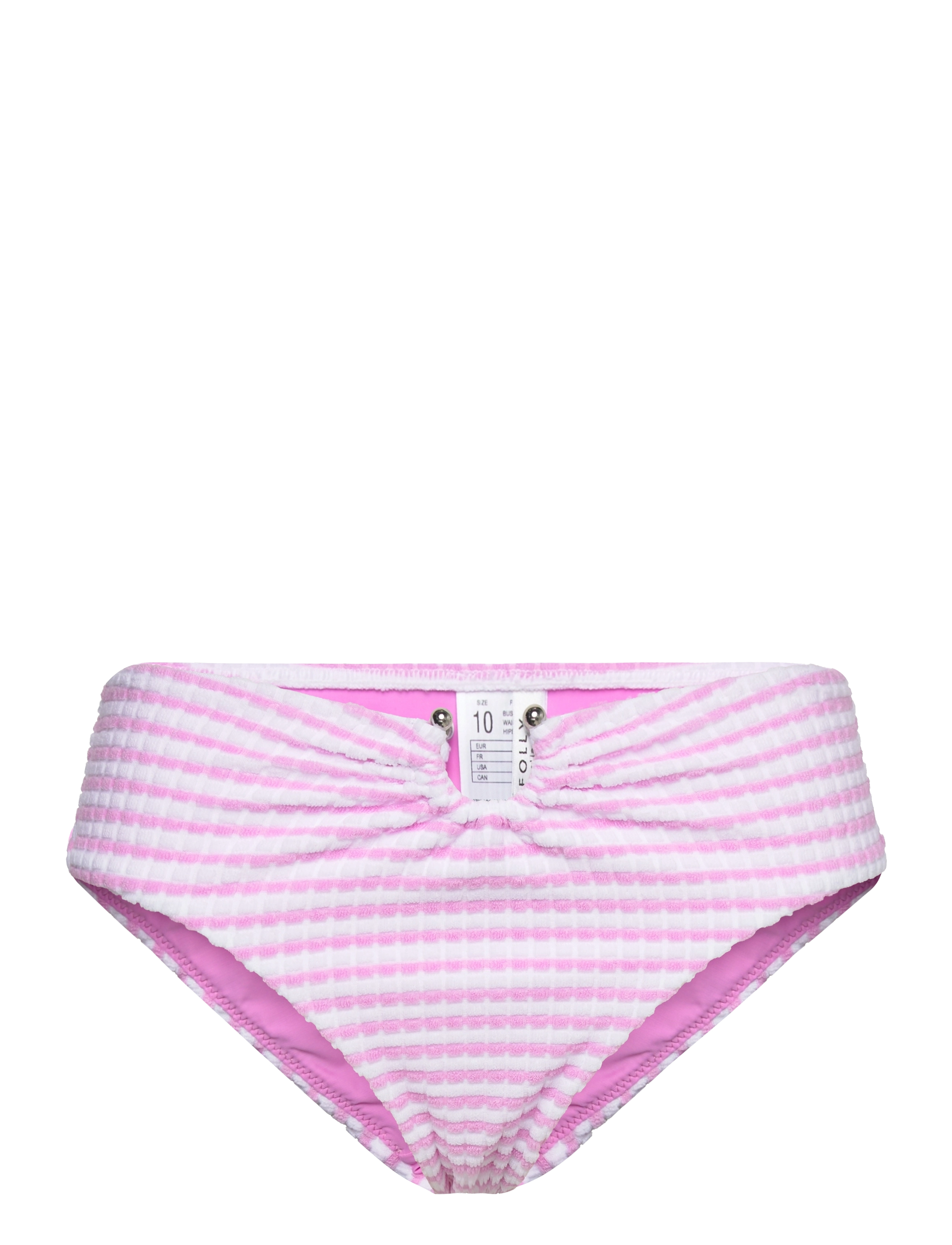 Seafolly Sorrento Stripe High Rise Pant - Kläder - PARFAIT PINK / pink/rose