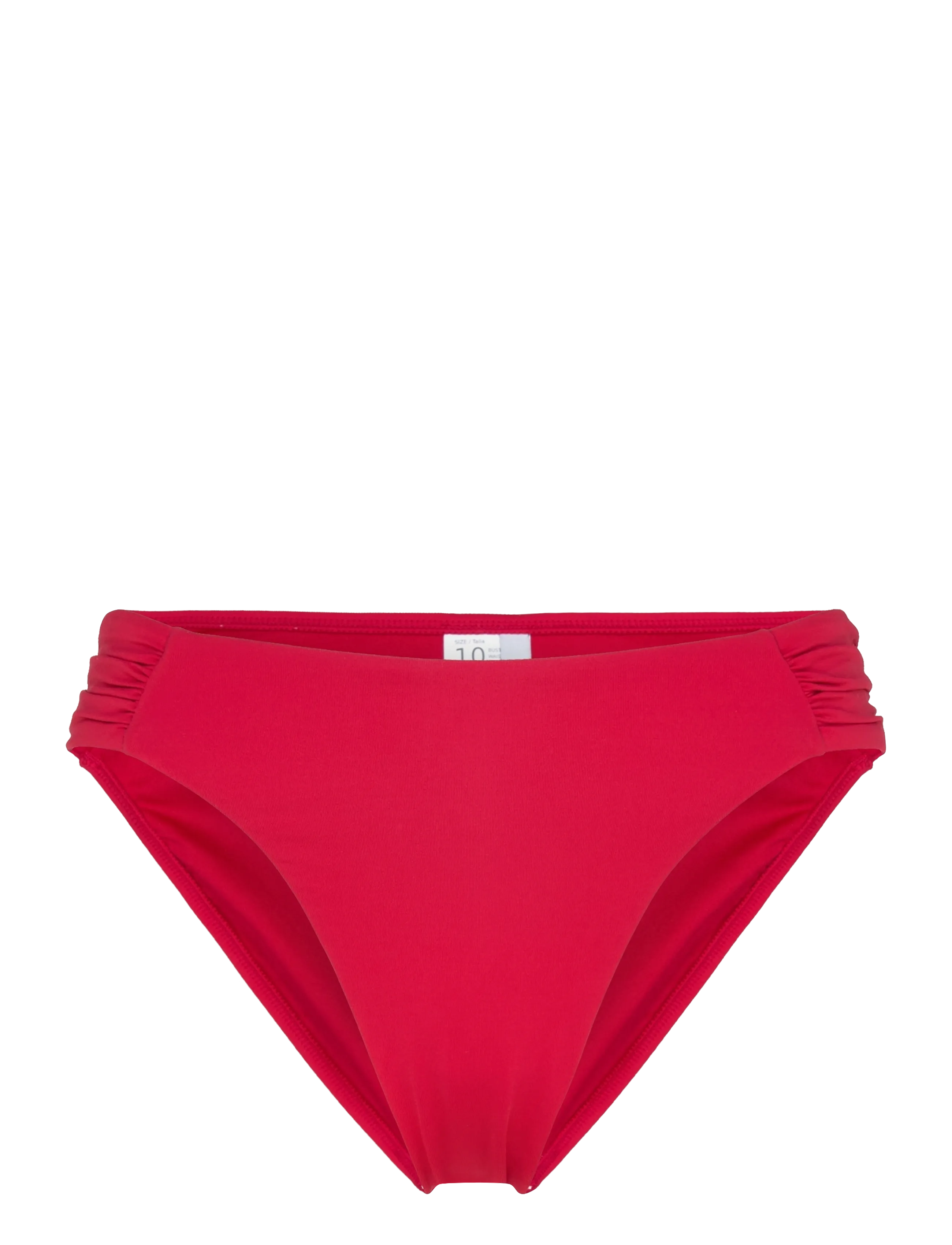 Seafolly High Leg Ruched Side Pant - Bikini Hosen - COSMO RED / red