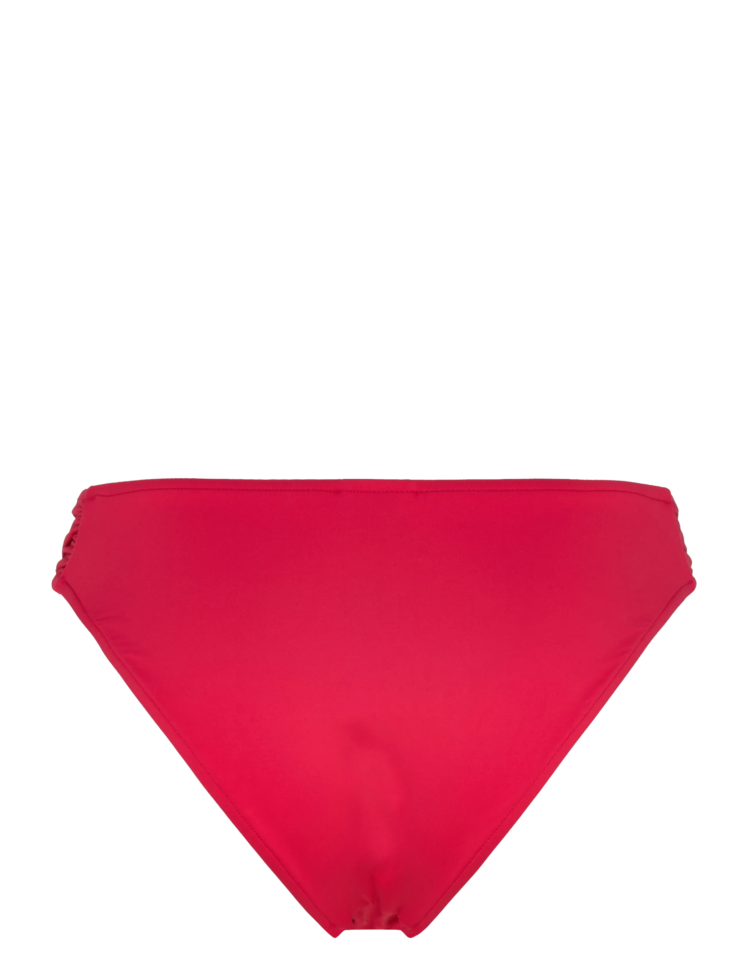 Seafolly - S.Collective High Leg Ruched Side Pant - bikini-slips - cosmo red - 1