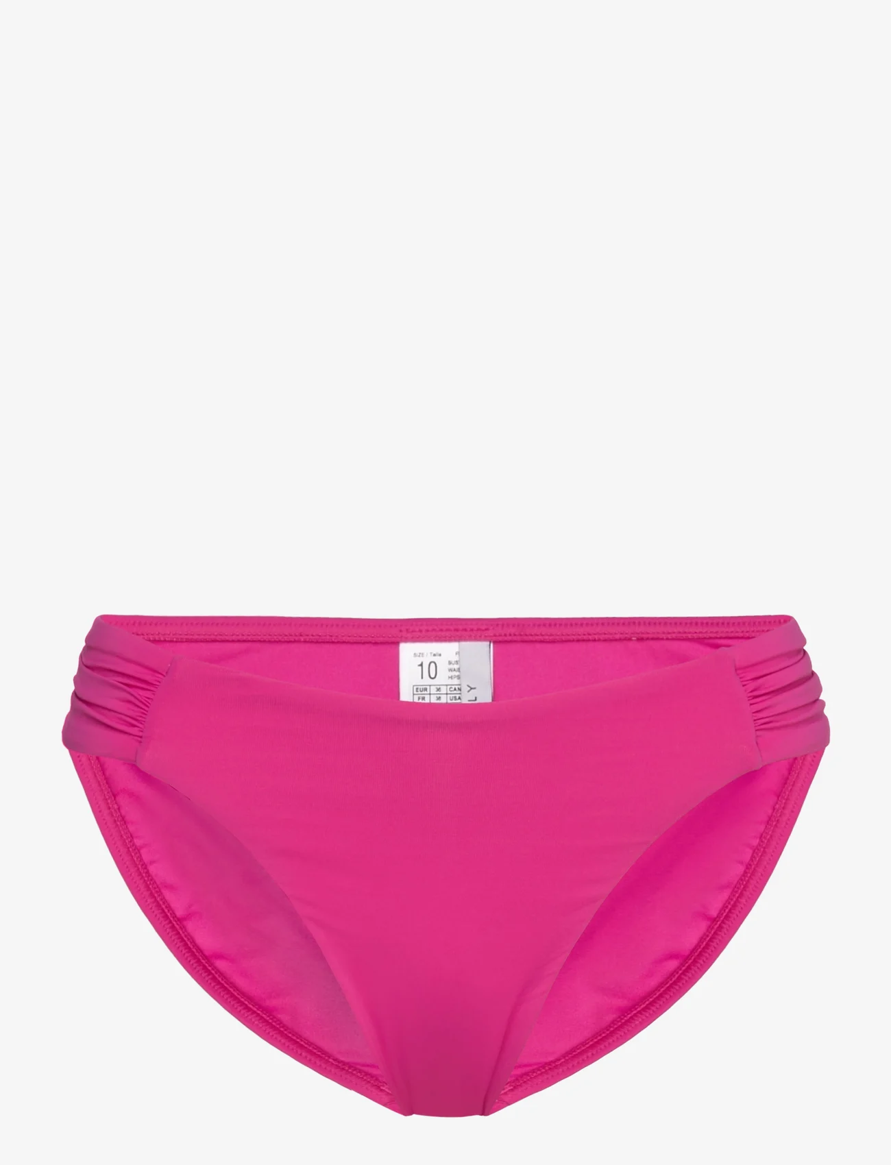 Seafolly - S.Collective High Leg Ruched Side Pant - bikinio kelnaitės - hot pink - 0