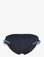 Seafolly - Lucia Hipster Pant w/ Embroidery - bikini-slips - true navy - 1
