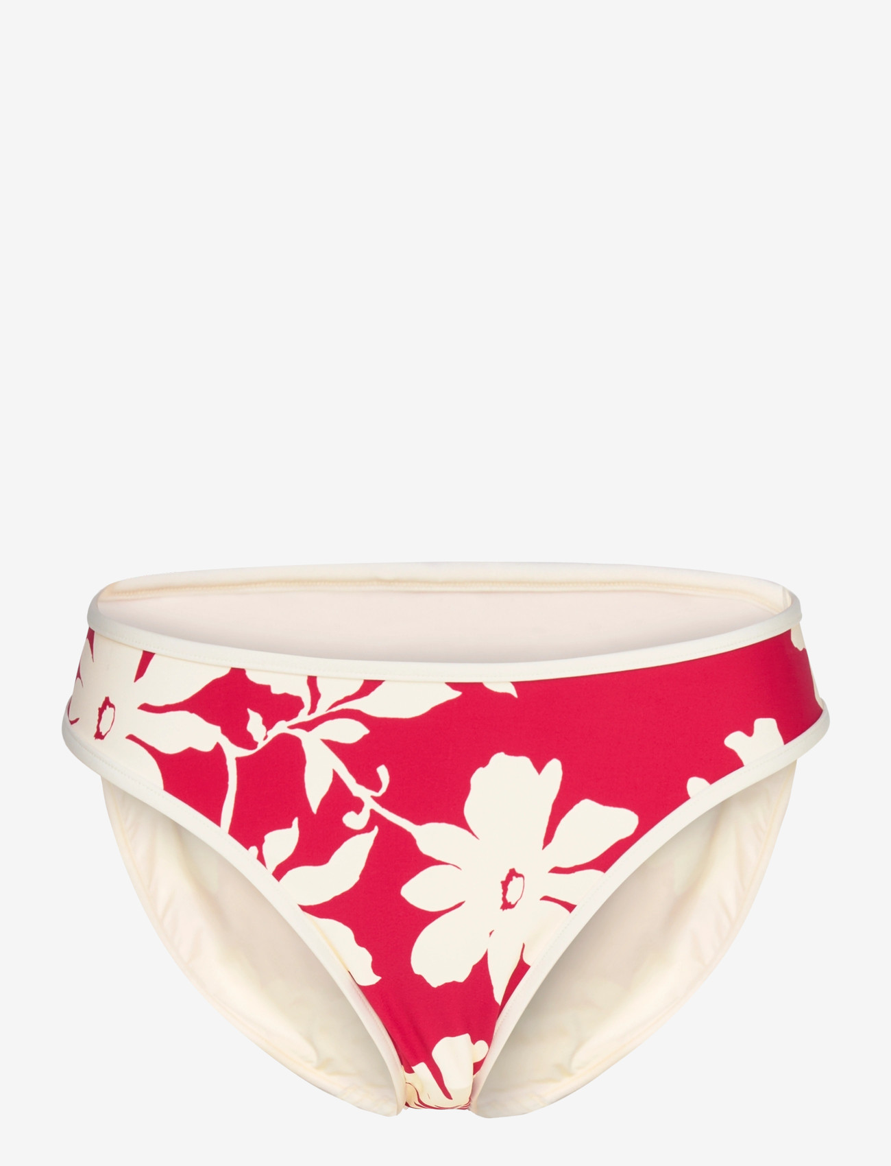 Seafolly - High Leg Pant - high waist bikini bottoms - cosmo red - 1