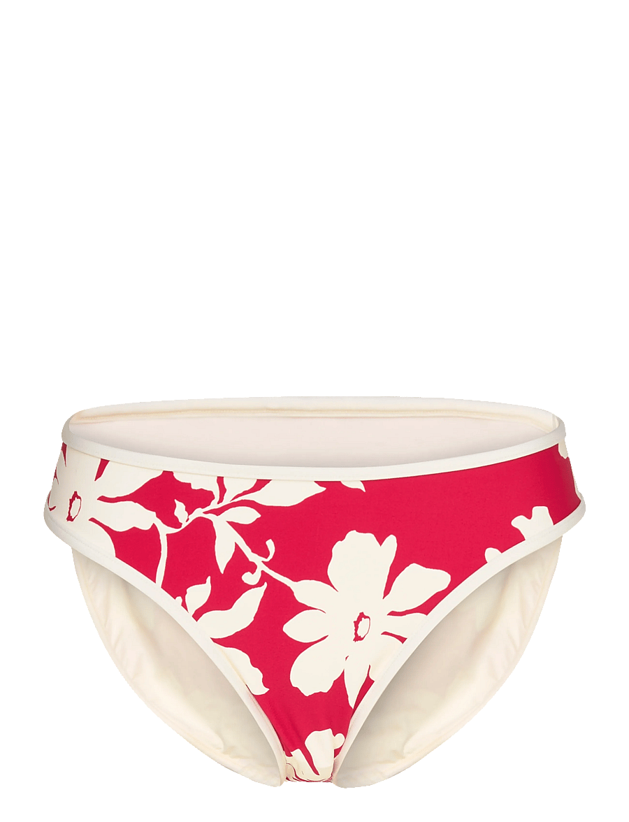 Seafolly - High Leg Pant - højtaljede bikinitrusser - cosmo red - 1