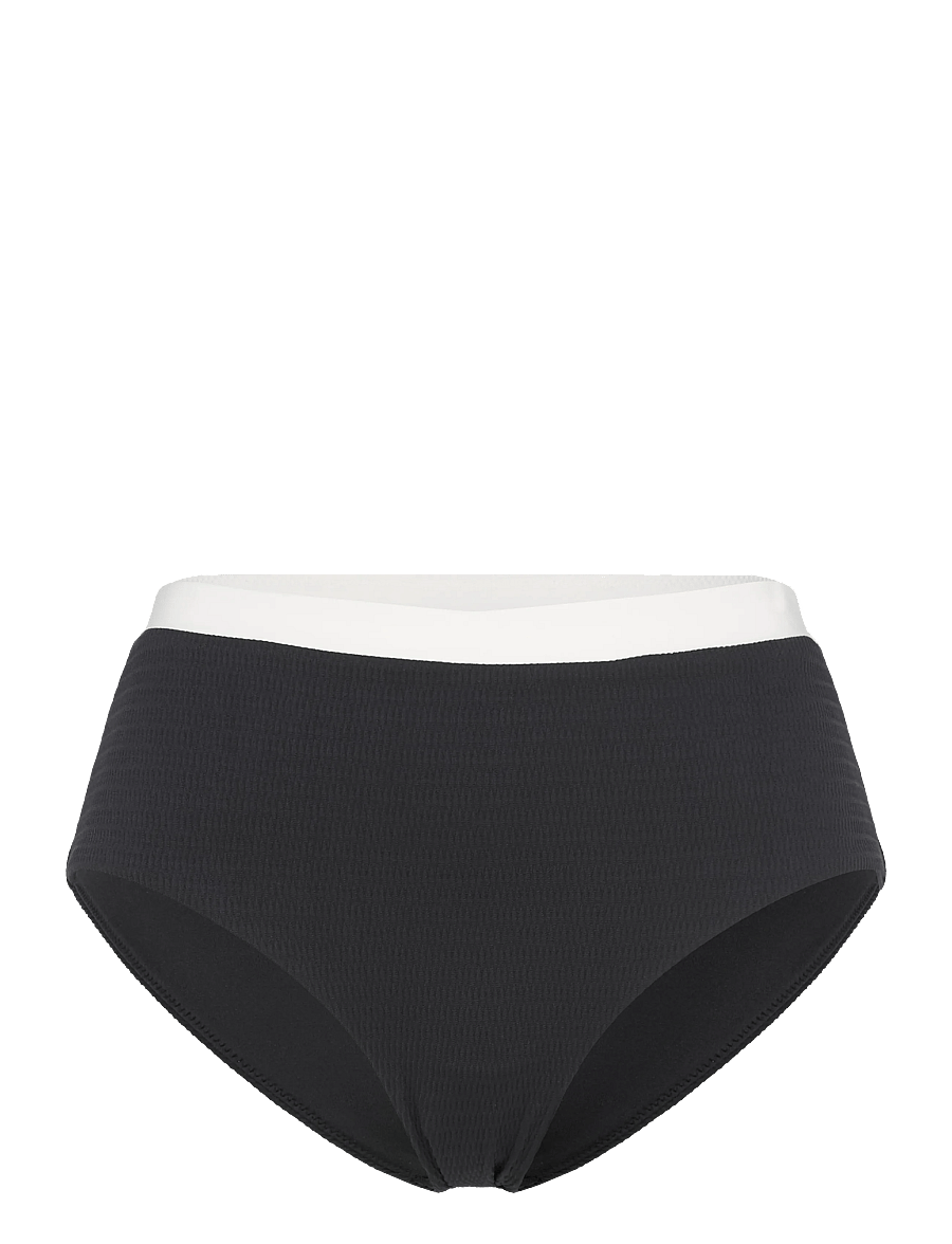Seafolly - Belted High Waisted Pant - kõrge vöökohaga bikiinid - black - 1