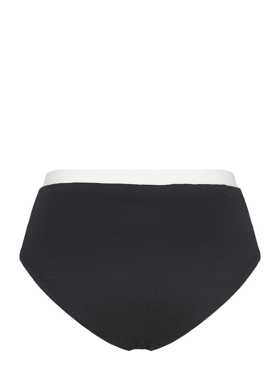 Seafolly - Belted High Waisted Pant - kõrge vöökohaga bikiinid - black - 2