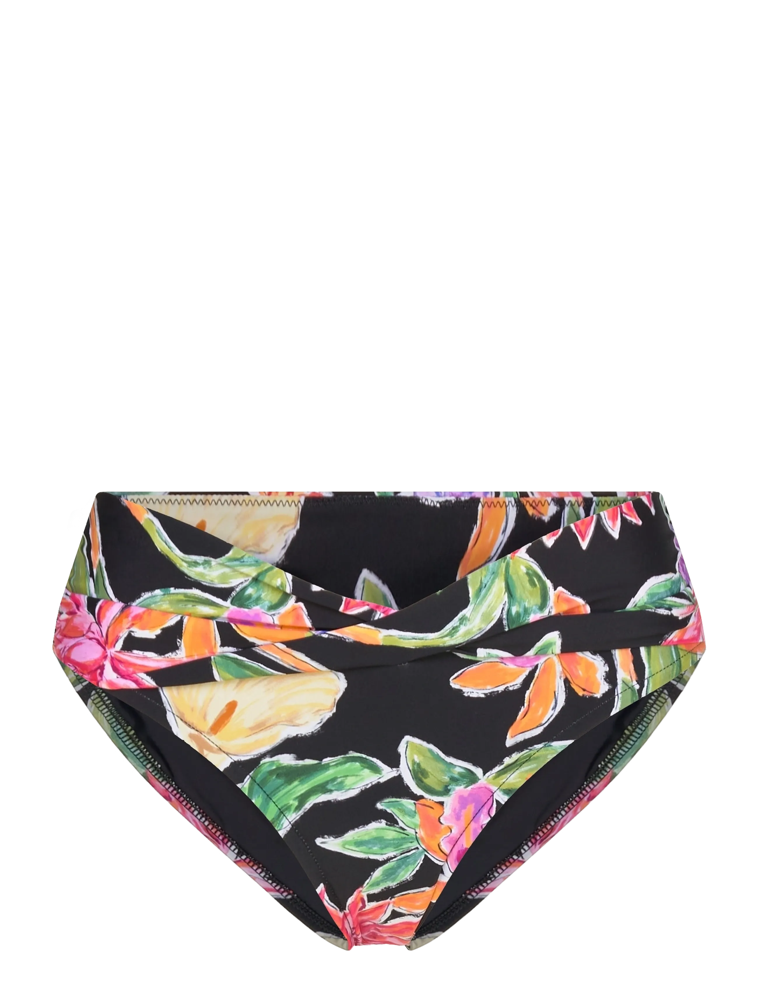 Seafolly Twist Band Mini Hipster - Bikinibriefs - BLACK / multi