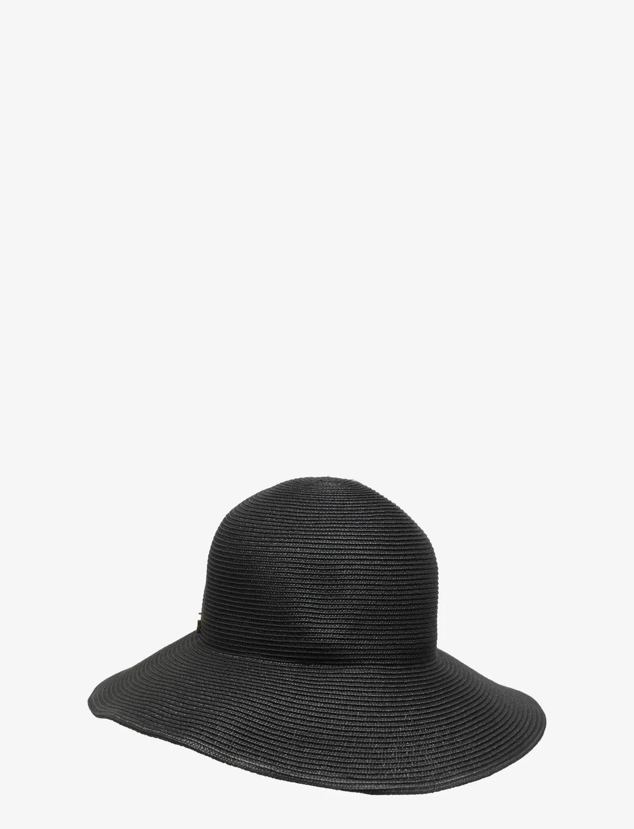 Seafolly - ShadyLady Newport Fedora - straw hats - black - 1