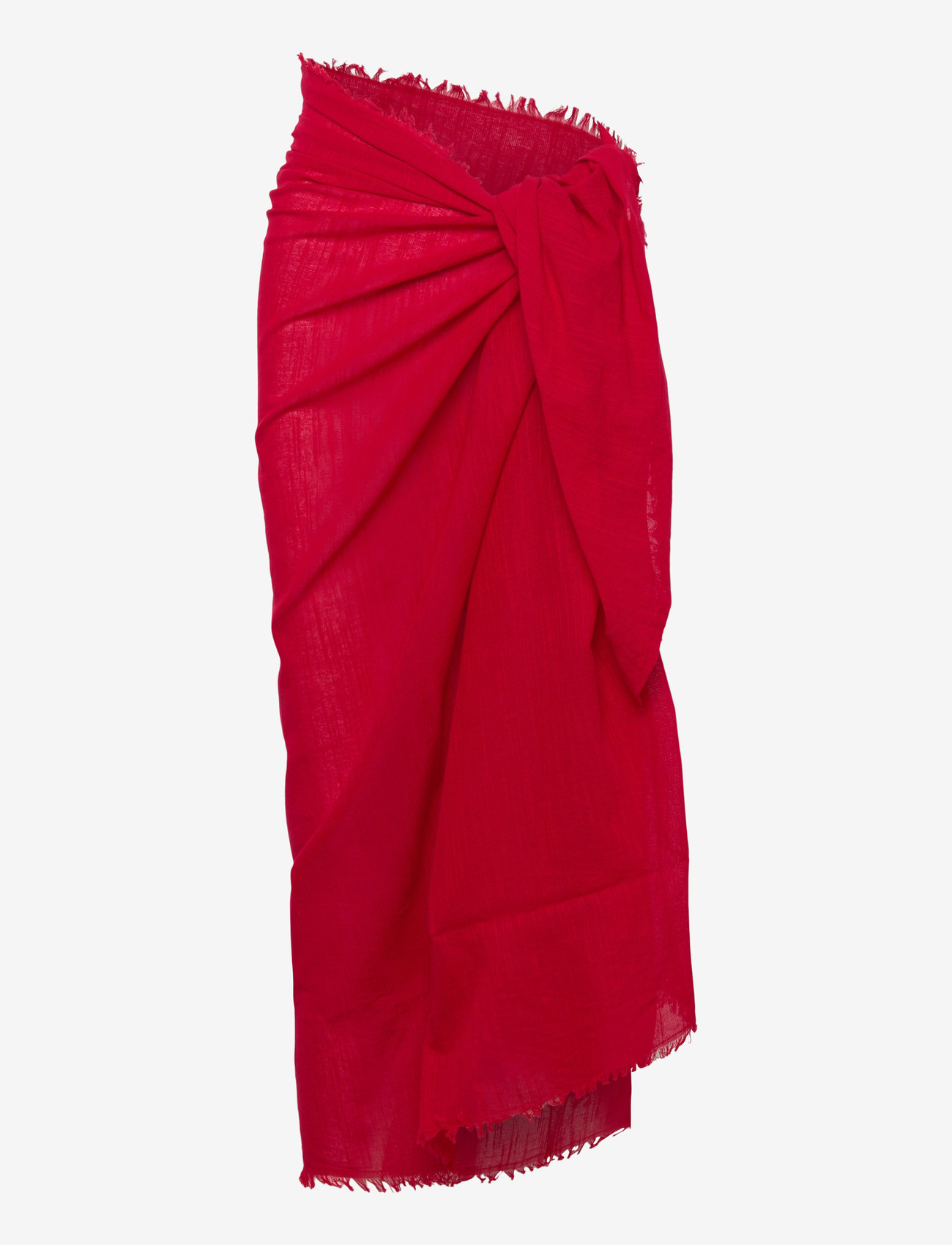 Seafolly - Textured Cotton Beach Wrap - stroje plażowe - cosmo red - 0