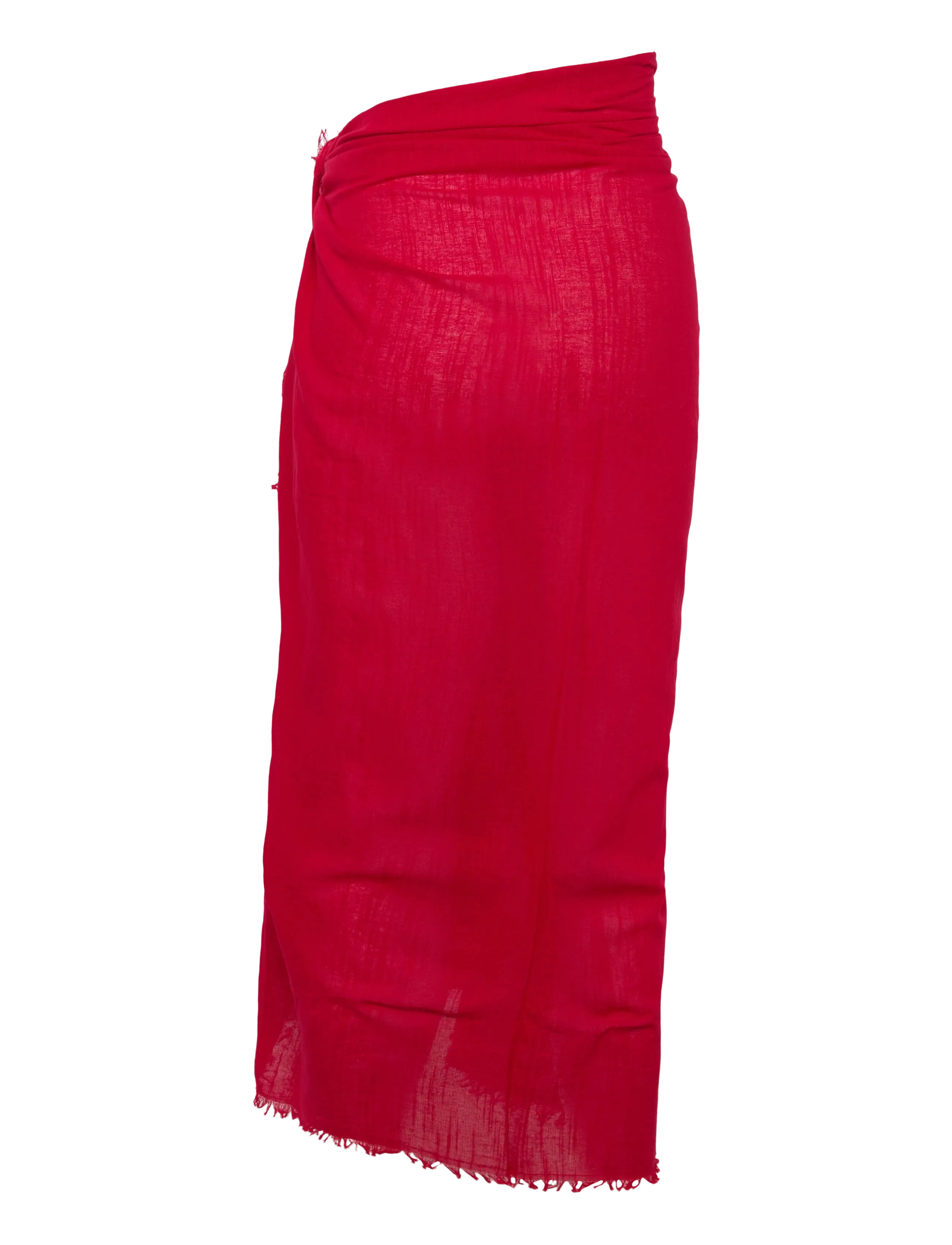 Seafolly - Textured Cotton Beach Wrap - strandtøy - cosmo red - 1