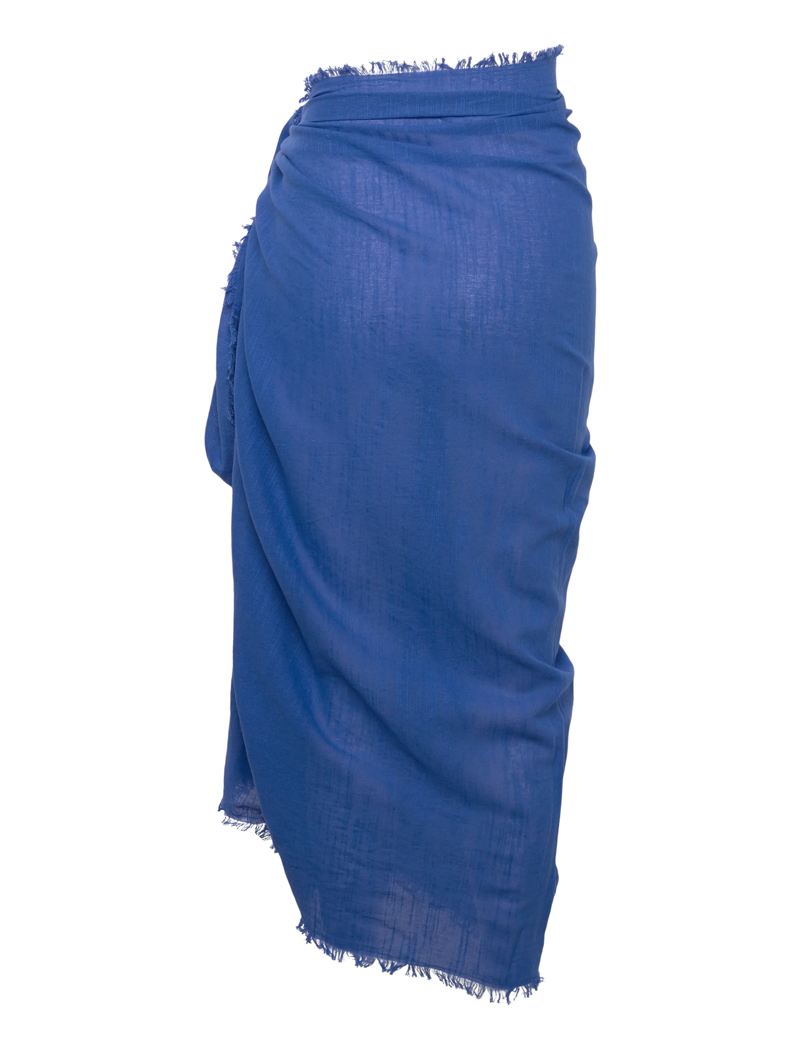Seafolly - Textured Cotton Beach Wrap - strandkläder - sapphire - 1