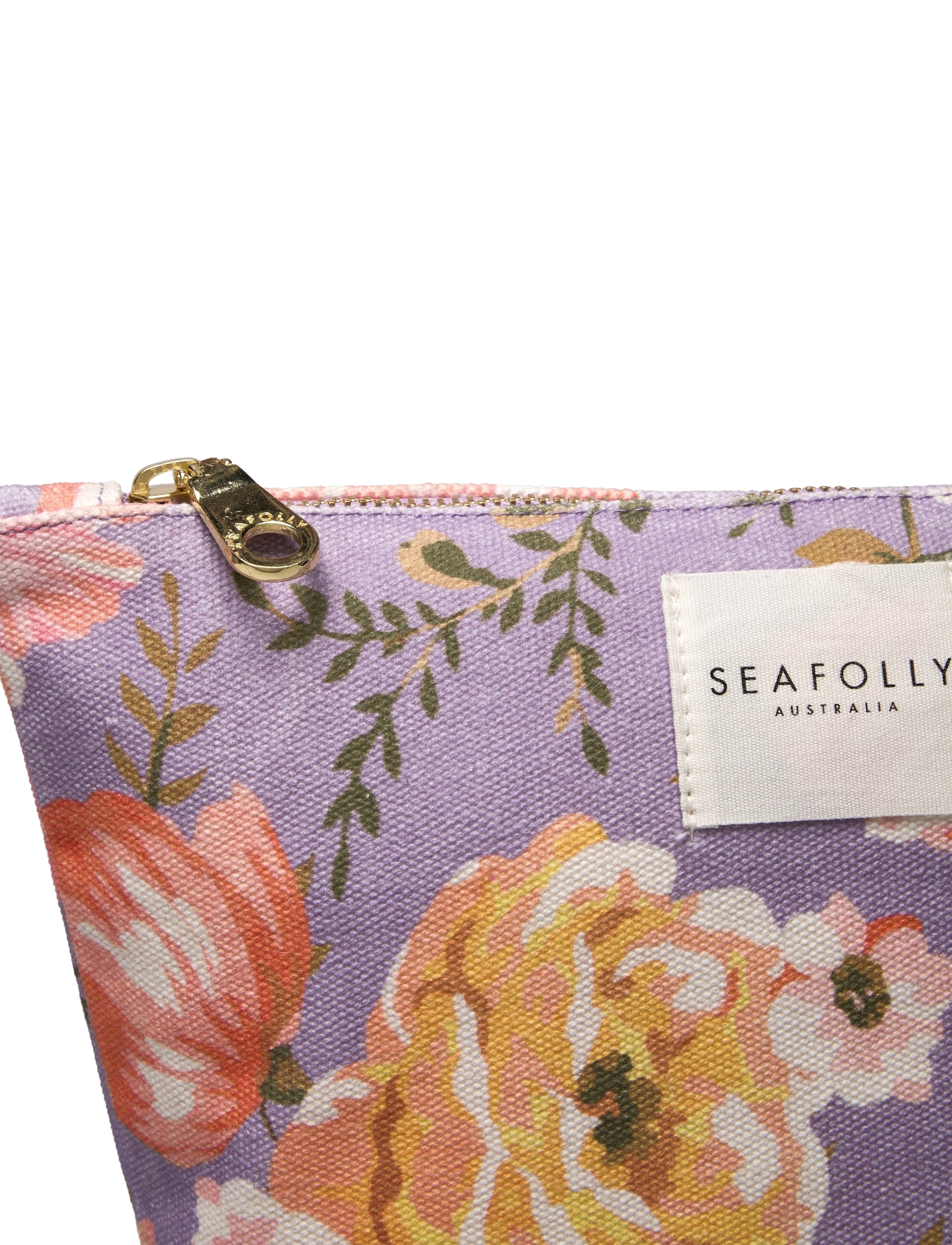 Seafolly - Paradise Garden Canvas Pouch - lilac - 3