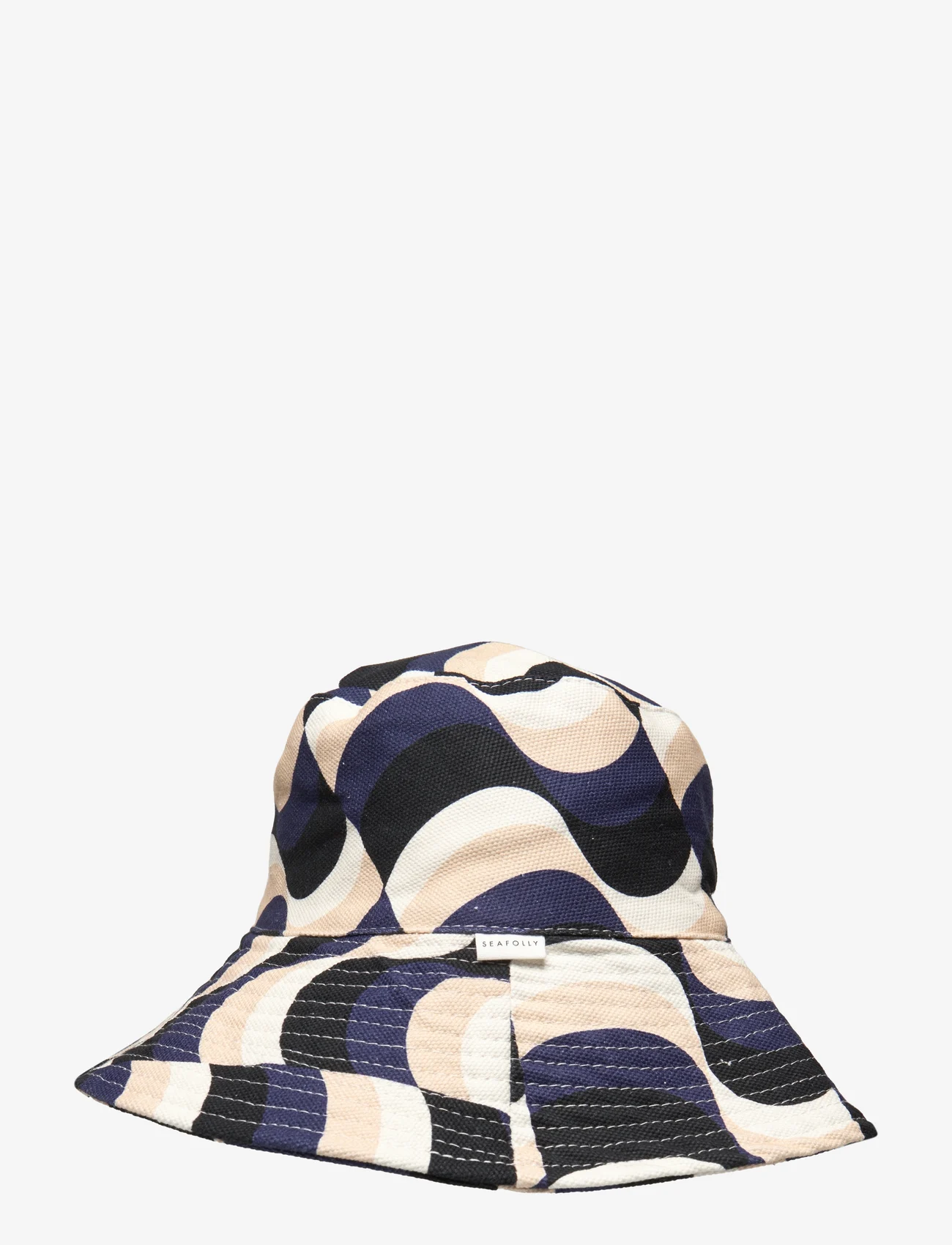 Seafolly - Modern Take Bucket Hat - kibirėlio formos kepurės - black - 1
