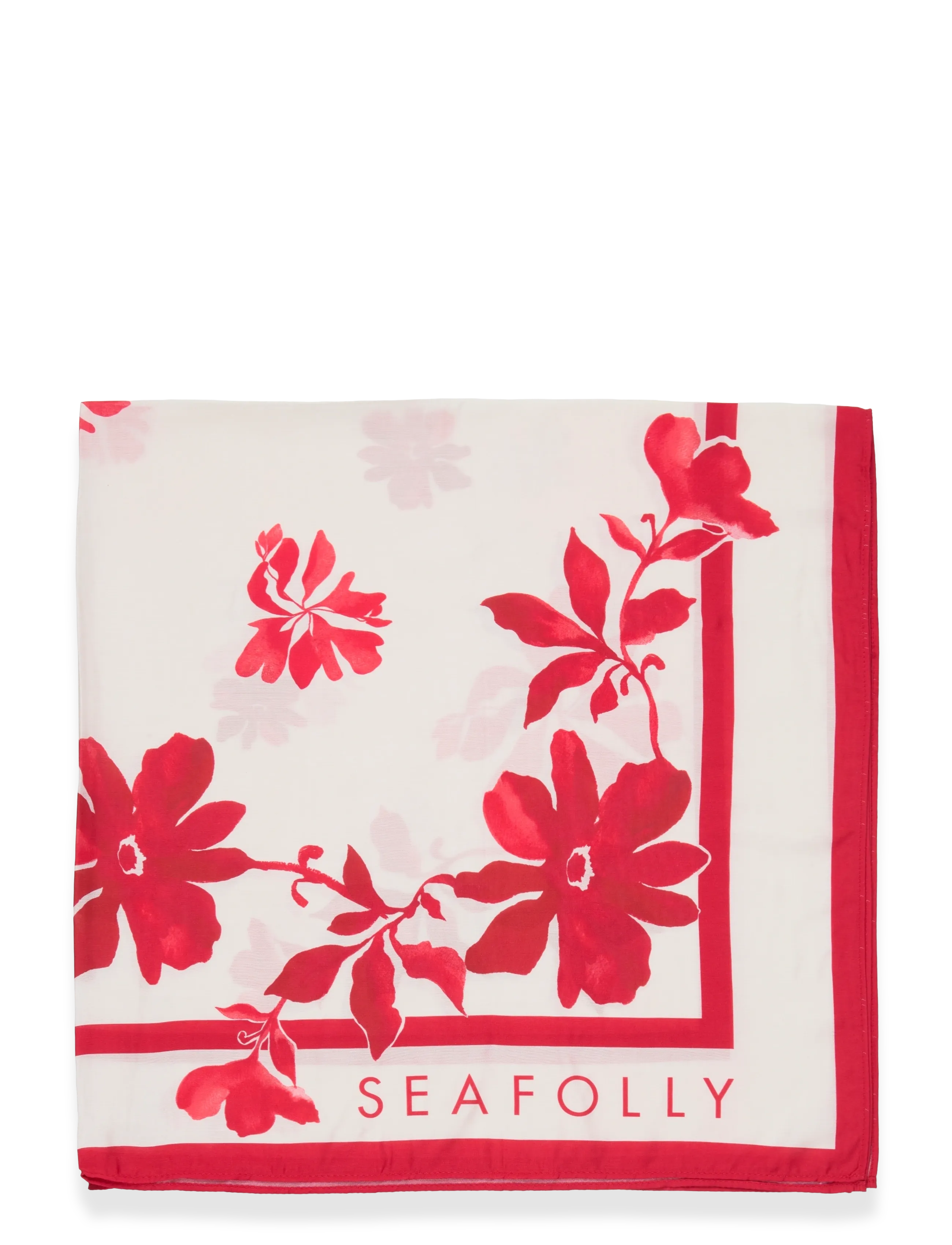 Seafolly - Mayflower Scarf - laveste priser - cosmo red - 2