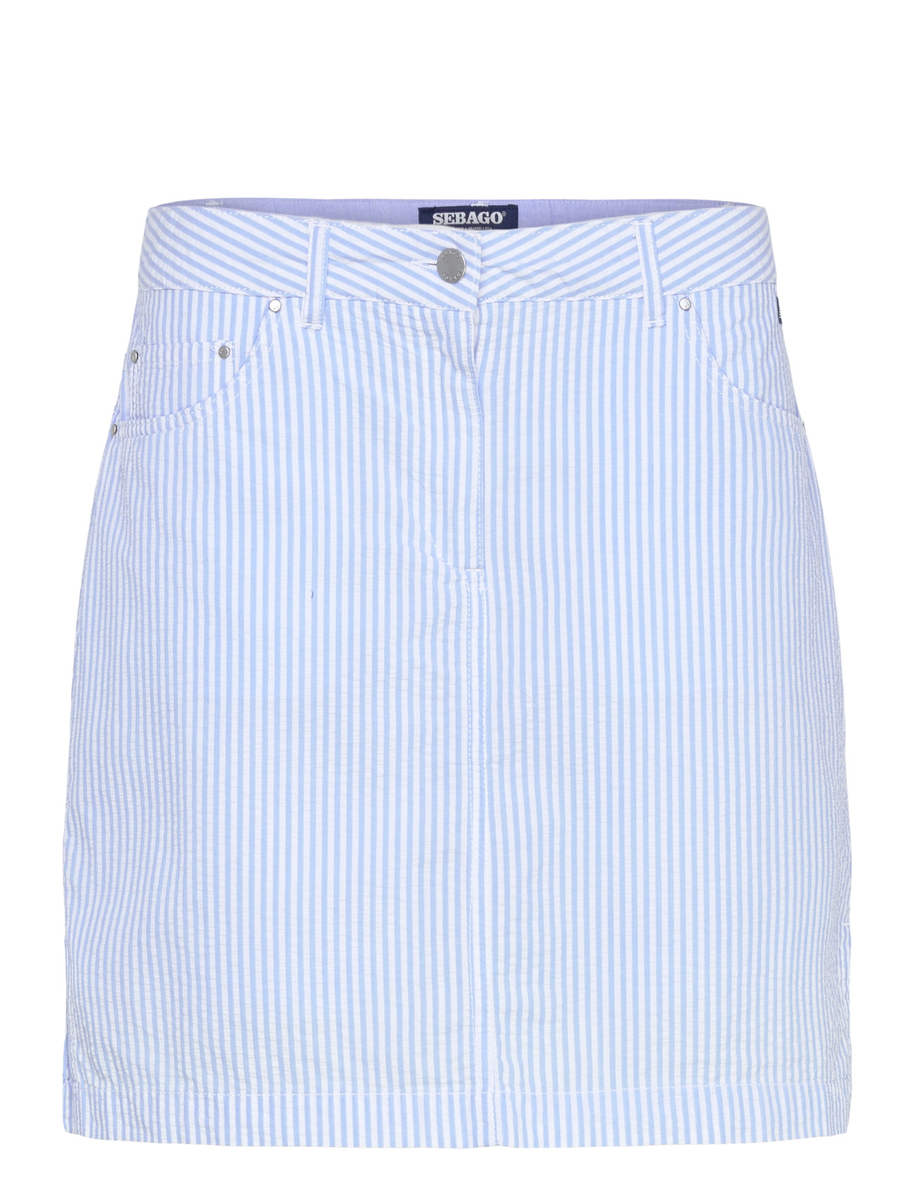 Sebago Seersucker Skort - Blue - XS